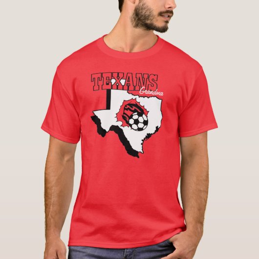 T-shirt Texans Mam Soccer (Voorkant)