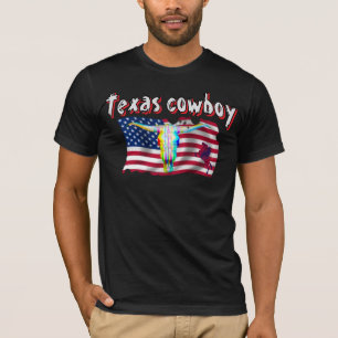 T-shirt Texas cowboy