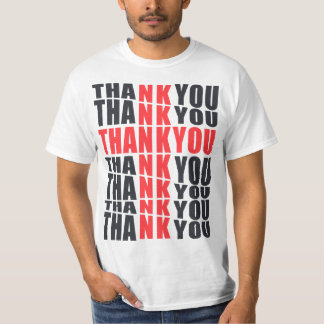 T-shirt Thank you
