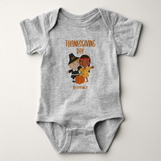 T-shirt Thanksgiving zegeningen (Voorkant)