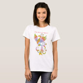 T-shirt "The Bird of Happiness" (Voorkant volledig)