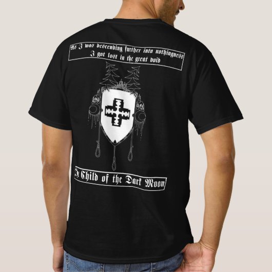 T-shirt The Child of the Dark Moon (Achterkant)