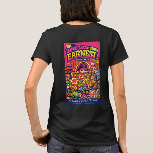 T-Shirt The Importance of Being Earnest (Achterkant)