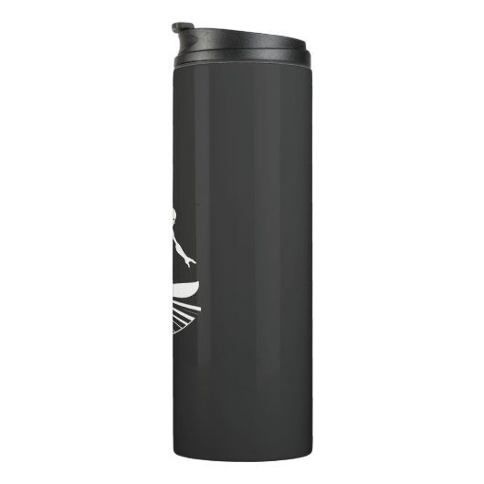 T-Shirt Thermosbeker (Geroteerd rechts)