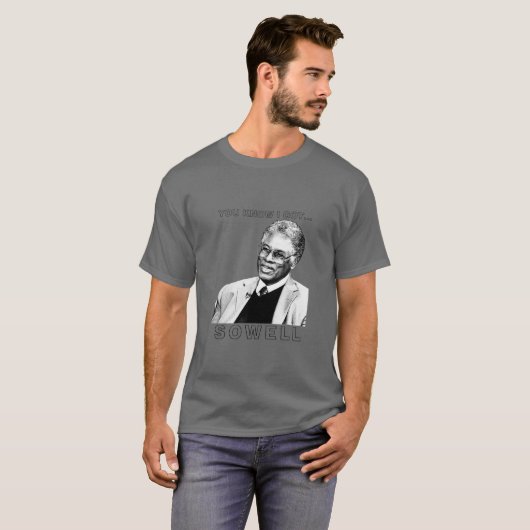 T-Shirt Thomas sowell (Voorkant volledig)
