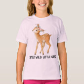 T-shirt tierno para niñas (Voorkant)