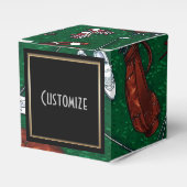 T-shirt Tijd Golf Cube Favor Box Bedankdoosjes (Voorkant Zijde)
