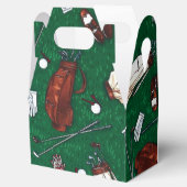 T-shirt Tijd Golfgevel Bedankdoosjes (Geopend)