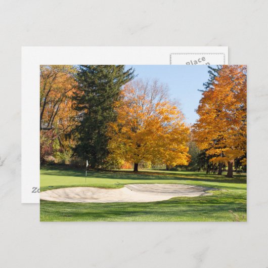 T-shirt Tijd in het najaar Briefkaart (Voorkant / Achterkant)