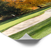 T-shirt Tijd in het najaar Poster (Hoek)