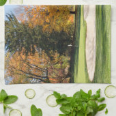 T-shirt Tijd in het najaar Theedoek (Gevouwen)