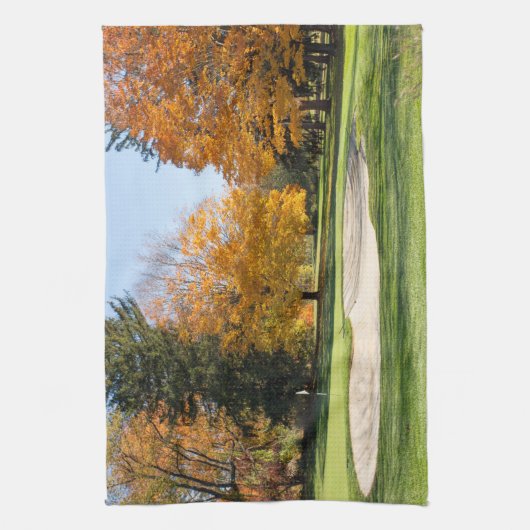 T-shirt Tijd in het najaar Theedoek (Verticaal)