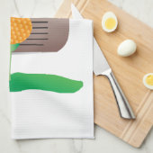 T-shirt tijd theedoek (Quarter Fold)