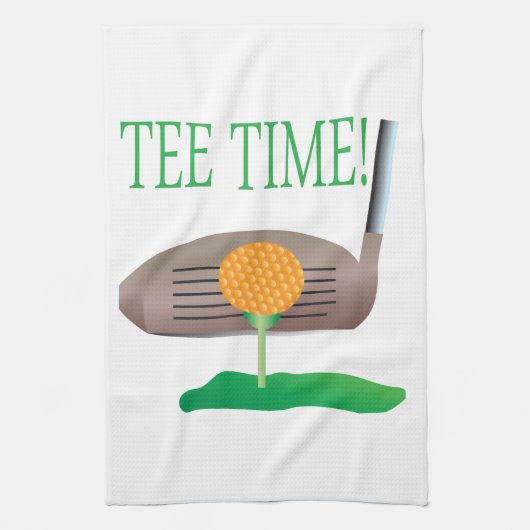 T-shirt tijd theedoek (Verticaal)