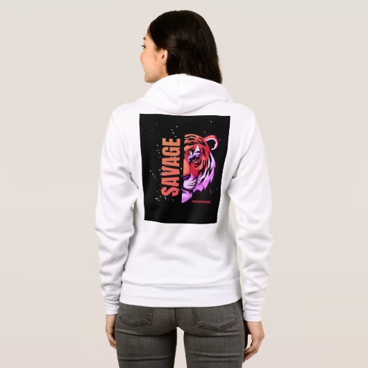 T-shirt: tijdloos comfort en stijl hoodie (Achterkant volledig)