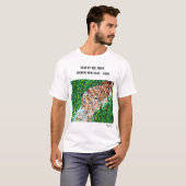 T-shirt : tijger (Voorkant volledig)