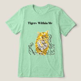 T-shirt : Tijger Binnenin