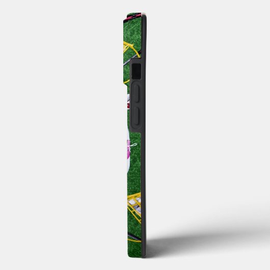 T-shirt Time Girly Golf Case-Mate iPhone Case (Achterkant / Links)