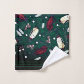 T-shirt Time Golf Bad Handdoek (Wasdoekje)