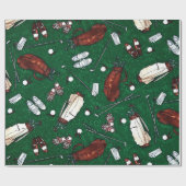 T-shirt Time Golf Cadeaupapier (Vlak)