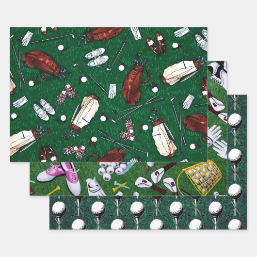 T-shirt Time Golfers Collectie Inpakpapier Vel (Set)