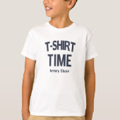 T-Shirt Time Jersey Shore (Voorkant)