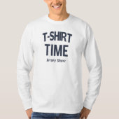 T-Shirt Time Jersey Shore (Voorkant)