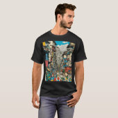 T-Shirt **Titel**: "Creatieve strijd: angst in de (Voorkant volledig)