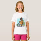 T-shirt titled: The Adventure of the Cat. (Voorkant volledig)