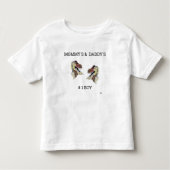 T-shirt: Toddler Dinosaurs # 1 BOY Kinder Shirts (Voorkant)