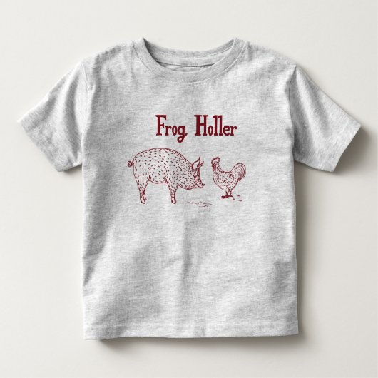 T-shirt Toddler Frog Holler (Voorkant)