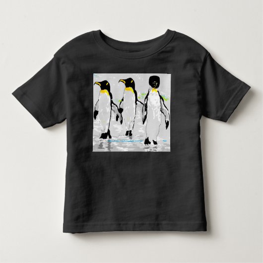 T-Shirt Toddlers - Pinguïns (Voorkant)