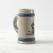 T-SHIRT Toekomstig President Bierpul (Voorkant links)