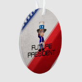 T-SHIRT Toekomstig President Ornament (voorkant)
