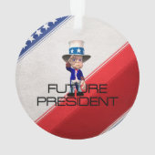 T-SHIRT Toekomstig President Ornament (achterkant)
