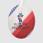 T-SHIRT Toekomstig President Ornament (voorkant)