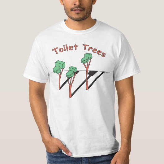 T-shirt Toilet Trees (Voorkant)