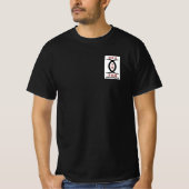 T-Shirt Tokushinryu, Kobudo, Japan, black (Voorkant)