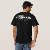T-Shirt Tokushinryu, Kobudo, Joshinkan, black (Achterkant volledig)