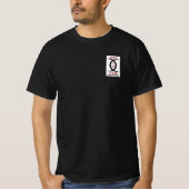 T-Shirt Tokushinryu, Kobudo, Joshinkan, black (Voorkant)