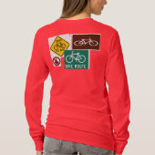 T-Shirt tonen uw behoefte aan veiligheid op de weg (Achterkant)