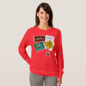 T-Shirt tonen uw behoefte aan veiligheid op de weg (Voorkant volledig)