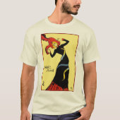 T-shirt: Toulouse-Lautrec - Jane Avril T-shirt (Voorkant)
