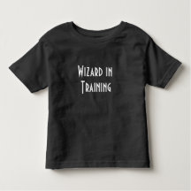 T-shirt 'Tovenaar in opleiding' zwart Muggle