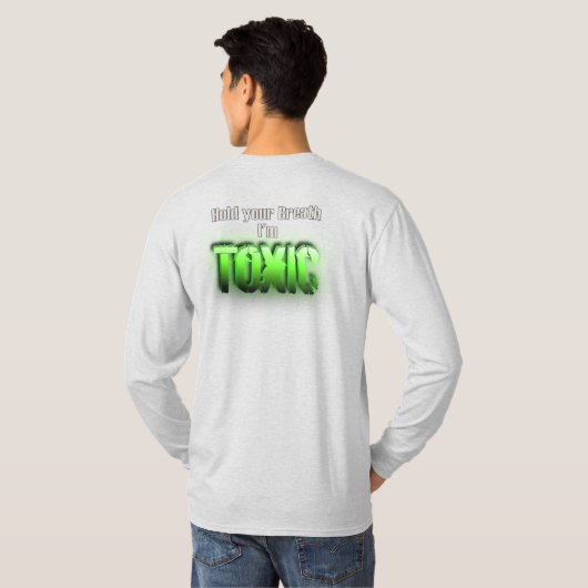 T-shirt Toxicmoji (Achterkant volledig)