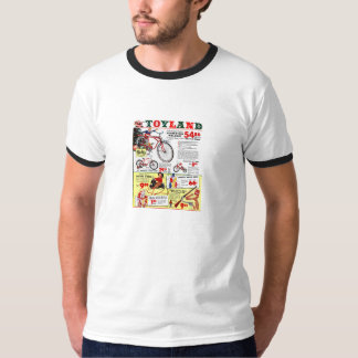 T-Shirt - Toyland - 1950 - Kerstmis - Speelgoed