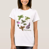 T-shirt Tradescantia planten (Voorkant)