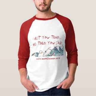 t-shirt "Trein en duik"