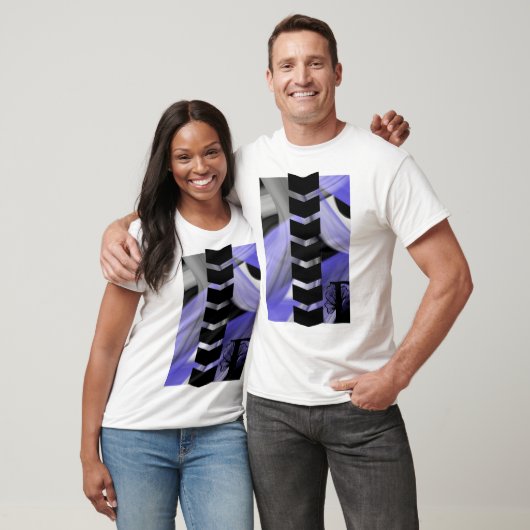 T-shirt Trend Abstract lavendelviolet (Unisex)