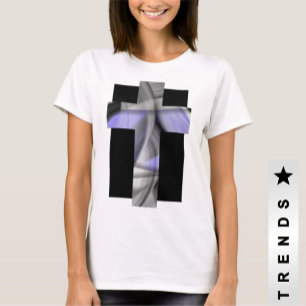 T-shirt Trend Abstract lavendelviolet
